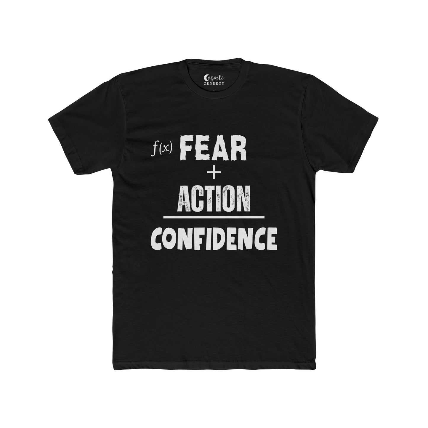 Fear Plus Action Equals Confidence Tee – Courage Affirmation T-Shirt